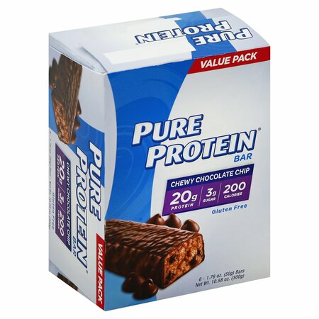 PURE PROTEIN Chocolate Bars, 6PK 537136